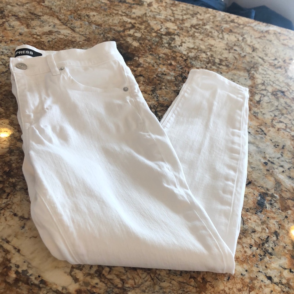 Express White Jeans